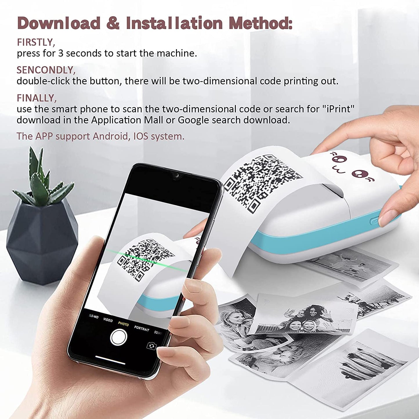 PawPrint - Cat Shaped Portable Thermal Printer