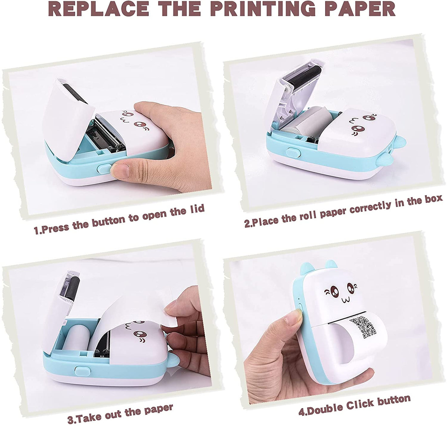 PawPrint - Cat Shaped Portable Thermal Printer
