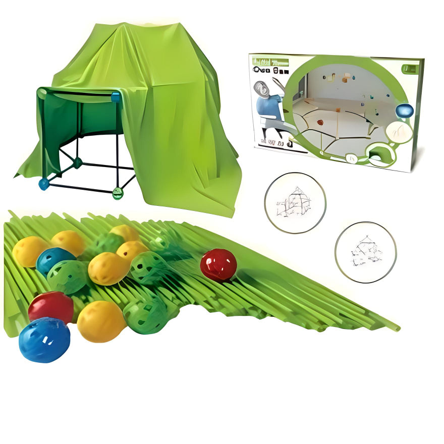 FantasyFort - Kids Construction Fort Building Kit