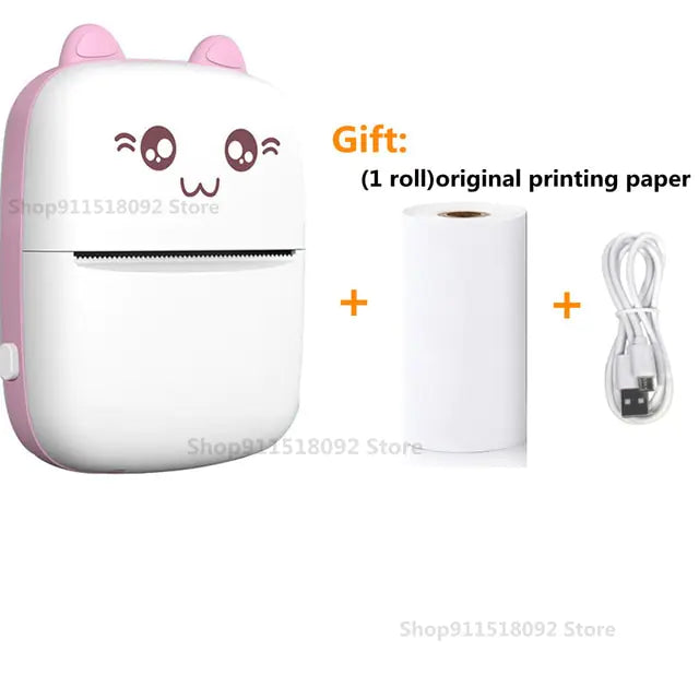 PawPrint - Cat Shaped Portable Thermal Printer